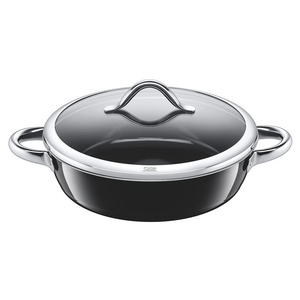 실리트 실라간 비탈리아노 네로 전골냄비 28cm, Stewing pan with lid 28cm Vitaliano Nero
