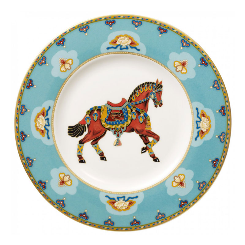 사마르칸트, 빌레로이앤보흐 사마르칸트 아쿠아마린 샐러드 접시, Samarkand Aquamarin Salad plate