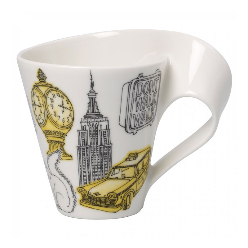 빌레로이앤보흐 뉴웨이브 머그-뉴욕 300ml, New Wave Caff? Cities of the World Mug New York