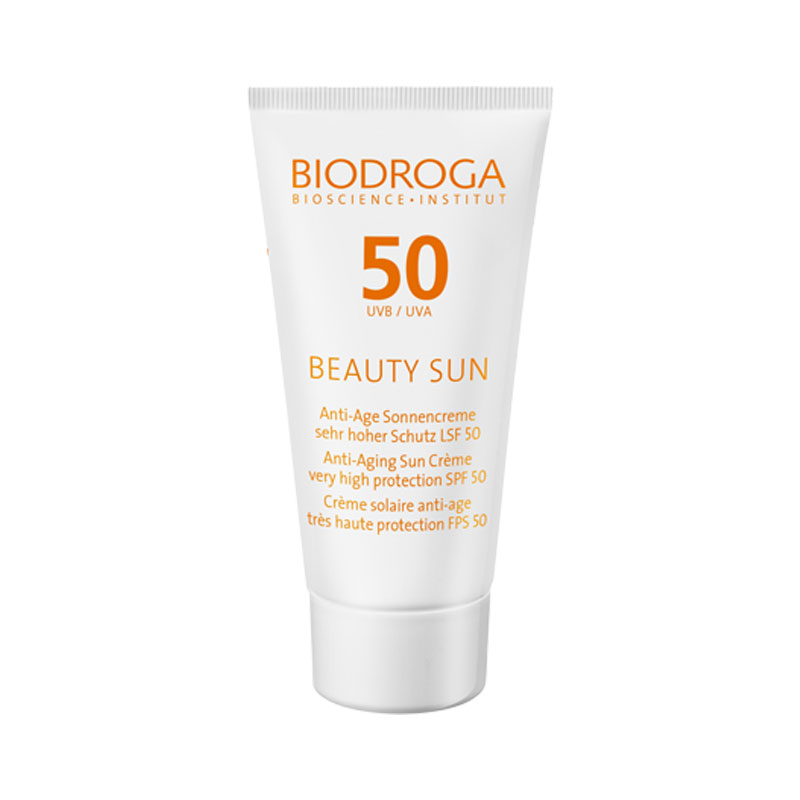 비오드로가 뷰티 썬 안티에이지 썬크림 SPF 50 50ml, BIODROGA Beauty Sun Anti-Aging Sun Creme Very High Protection SPF 50 50ml
