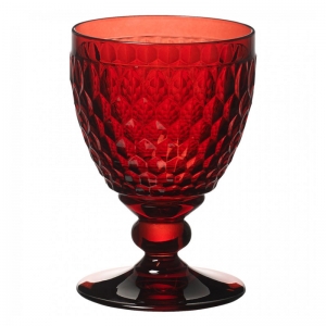 빌레로이앤보흐 보스톤 레드와인 고블렛잔 레드 300ml, Boston coloured Red wine goblet red 132mm
