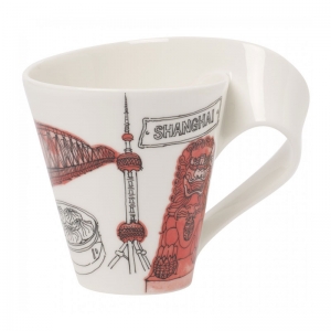 빌레로이앤보흐 뉴웨이브 머그-상하이 300ml, New Wave Caff? Cities of the World Mug Shanghai